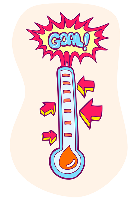 Free Fundraising Thermometer Fundraiser Tool